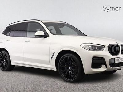 White Used 2020 BMW X3 M Sport SUV | £25,500 (A bit pricey)