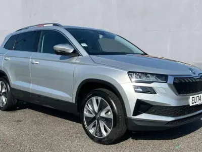 Used Skoda Karoq SE L 150 HP (110 kW) 2024 Brilliant silver metallic SUV
