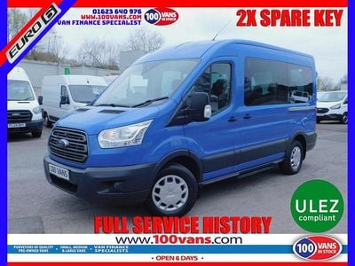 Used Ford Transit Trend 125 HP (91 kW) 2016 Blue Sedan