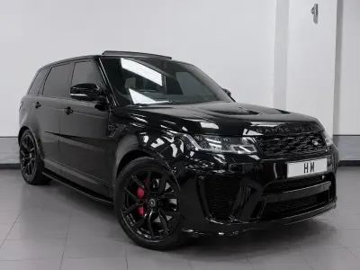 Used Land Rover Range Rover Sport SVR 575 HP (422 kW) 2019 Black SUV