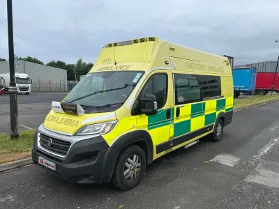 Used Fiat Ducato 150 HP (110 kW) 2018 Yellow Van