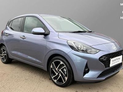 New Hyundai i10 Premium 79 HP (58 kW) 2026 Meta blue Hatchback