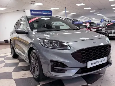 Usado Ford Kuga ST-Line 120 CV (88 kW) 2021 Plateado SUV