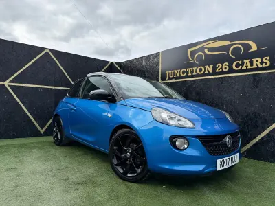 Used Vauxhall Adam 70 HP (51 kW) 2017 Blue Hatchback