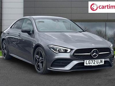Begagnad Mercedes CLA200 Executive 163 HK (119 kW) 2022 Grå Sportkupé