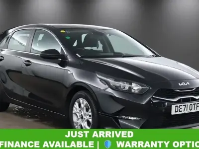 Used Kia Ceed 118 HP (86 kW) 2021 Black Hatchback