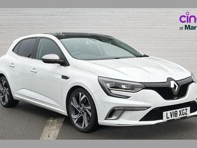 Used Renault Mégane IV GT 202 HP (148 kW) 2018 White Hatchback