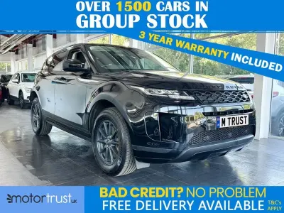 Used Land Rover Range Rover evoque S 150 HP (110 kW) 2019 Black SUV