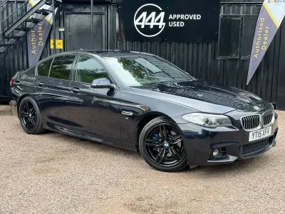 Used BMW 520 M Sport 2015 Black Sedan