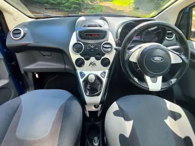 Used Ford Ka Zetec 2015 Blue Hatchback