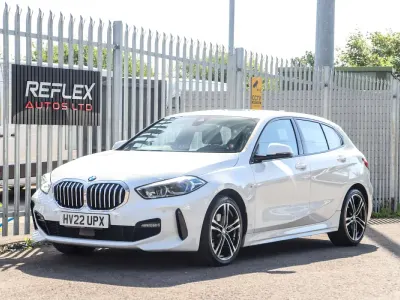 Used BMW 118 M Sport 136 HP (100 kW) 2022 White Hatchback