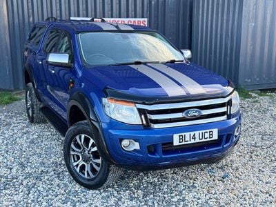 Blue Used 2014 Ford Ranger XLT Pickup | £9,490