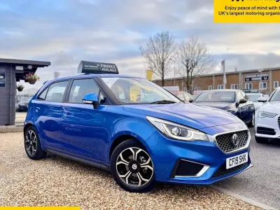 Used MG MG3 Exclusive 106 HP (77 kW) 2019 Blue Hatchback