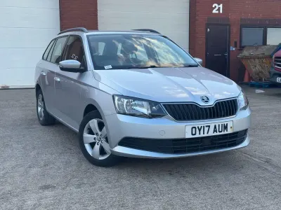 Begagnad Skoda Fabia SE 90 HK (66 kW) 2017 Silver Kombi