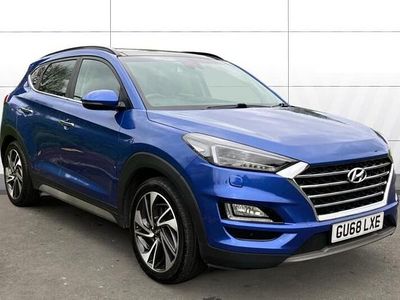 Used Hyundai Tucson Premium 177 HP (130 kW) 2018 Blue SUV