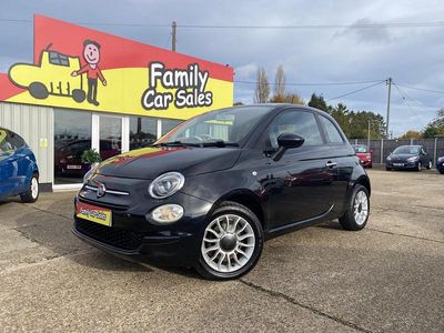 Used Fiat 500 Pop Star 69 HP (50 kW) 2016 Black Hatchback