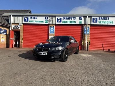 Used BMW M235 Performance 322 HP (236 kW) 2015 Black Coupe