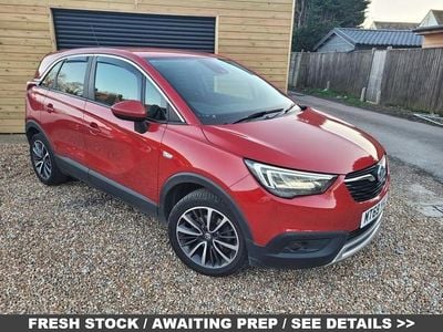 Used Vauxhall Crossland X Elite 130 HP (95 kW) 2019 Red SUV