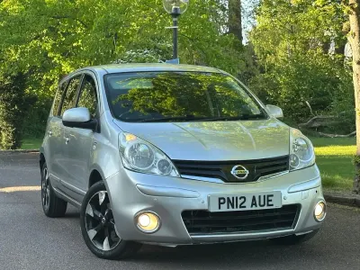 Begagnad Nissan Note N-TEC 110 HK (80 kW) 2012 Silver Halvkombi