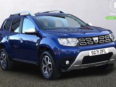 Blue Used 2021 Dacia Duster Prestige Estate | £11,699 (Fair price)