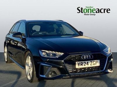 Black Used 2024 Audi A4 S-Line Estate | £26,000 (Fair price)