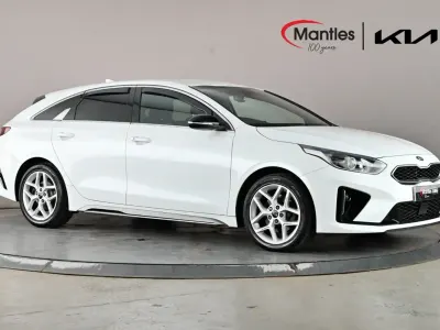 Used Kia ProCeed GT-Line 140 HP (102 kW) 2019 White Estate
