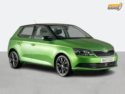 Used Skoda Fabia Colour Edition 2017 Green Hatchback