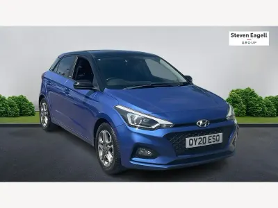 Used Hyundai i20 2020 Blue Hatchback