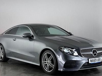 Used Mercedes E220 AMG line 194 HP (142 kW) 2019 Grey Coupe
