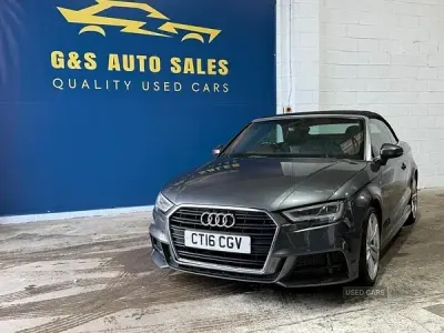 Used Audi A3 Cabriolet S-Line 150 HP (110 kW) 2016 Grey Cabriolet