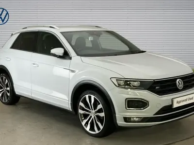Used VW T-Roc R-line 150 HP (110 kW) 2020 Silver SUV