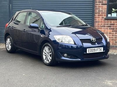 Used Toyota Auris 124 HP (91 kW) 2009 Blue Hatchback
