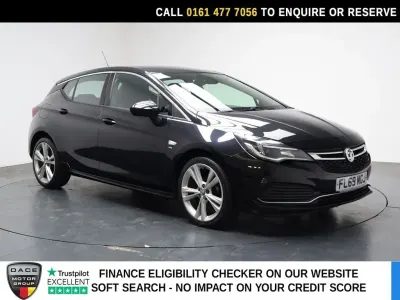 Used Vauxhall Astra SRi 150 HP (110 kW) 2019 Black Hatchback