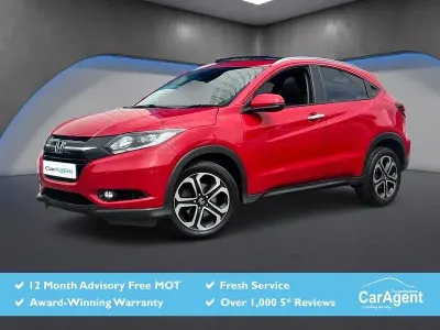 Used Honda HR-V EX 120 HP (88 kW) 2016 Red SUV