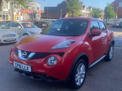 Used Nissan Juke Acenta 115 HP (84 kW) 2016 Red SUV