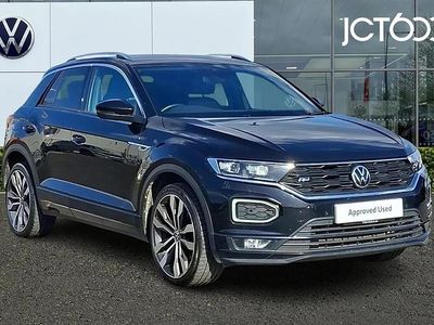 Usado VW T-Roc R-line 150 HP (110 kW) 2021 Preto SUV