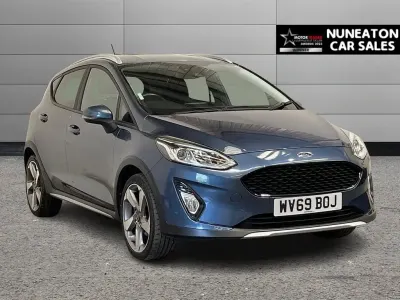 Used Ford Fiesta Active 125 HP (91 kW) 2019 Blue Hatchback