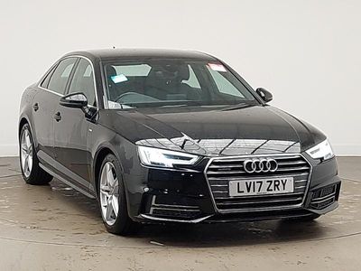 Used Audi A4 S-Line 190 HP (139 kW) 2017 Black Sedan