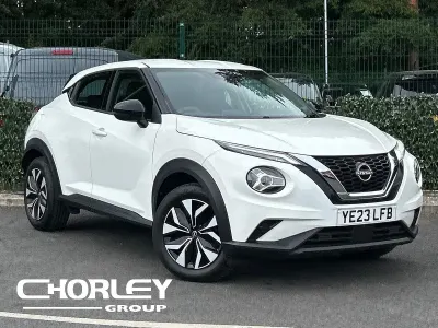 Used Nissan Juke Acenta 114 HP (83 kW) 2023 White SUV
