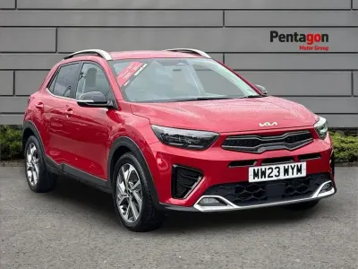 Used Kia Stonic GT-Line 100 HP (73 kW) 2023 Red SUV