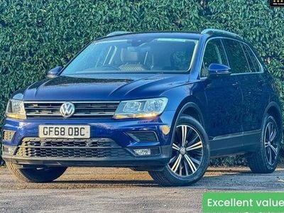 Blue Used 2018 VW Tiguan SE SUV | £16,440 (Good price)