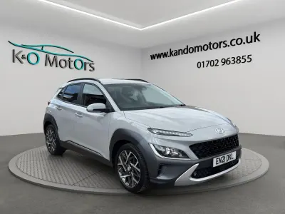 Used Hyundai Kona Premium 141 HP (103 kW) 2021 Grey SUV