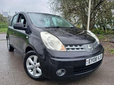 Used Nissan Note Acenta 88 HP (64 kW) 2008 Black Hatchback