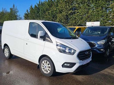 Begagnad Ford Transit Custom Limited 130 HK (95 kW) 2021 Vit Van