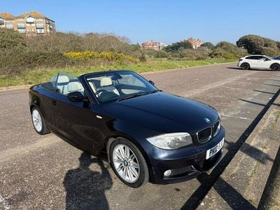 Used BMW 118 Cabriolet Sport Line 2012 Black Cabriolet