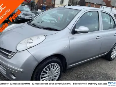 Used Nissan Micra SE 80 HP (58 kW) 2005 Silver Hatchback