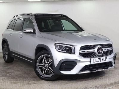 Begagnad Mercedes GLB220 AMG line 2021 Silver SUV