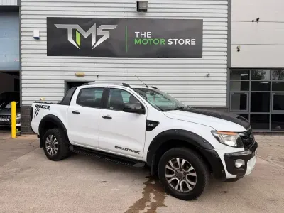 Used Ford Ranger Wildtrack 200 HP (147 kW) 2015 White Pickup