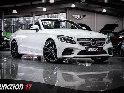 Used Mercedes C300 AMG line 245 HP (180 kW) 2019 White Cabriolet