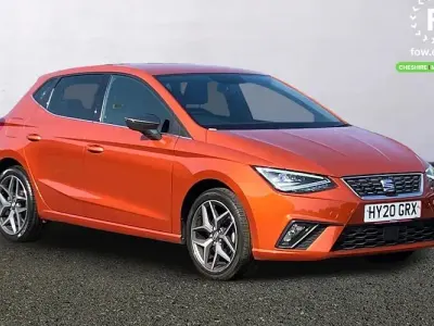 Used Seat Ibiza XCELLENCE Lux 116 HP (85 kW) 2020 Orange Hatchback